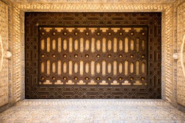 Sevilla, İspanya: Gerçek Alcazar Seville. Ayrıntılı olarak gerçek Alcazar