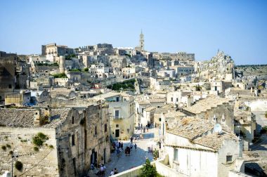 Matera eski şehir, Basilicata, İtalya