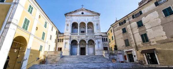 Massa Catedral San Pedro Francisco Duomo Massa Carrara Toscana Italia — Foto de Stock
