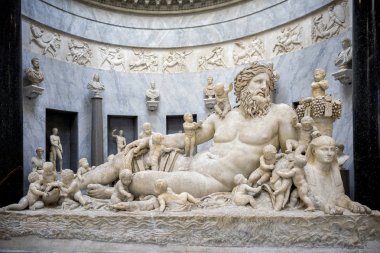 Vatican Museums - Roma heykel: Nil Nehri alegori