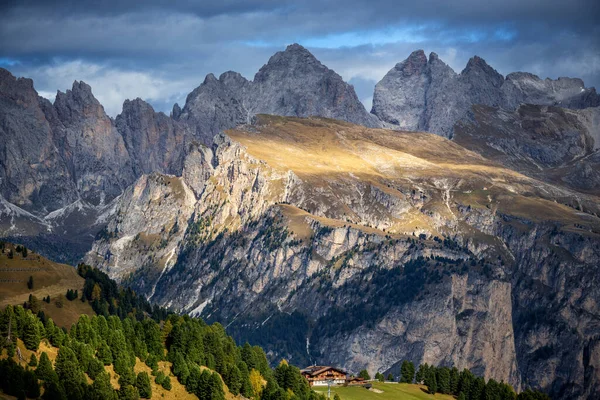 Sella Group Val Gardena Dolomity Itálie Evropa — Stock fotografie