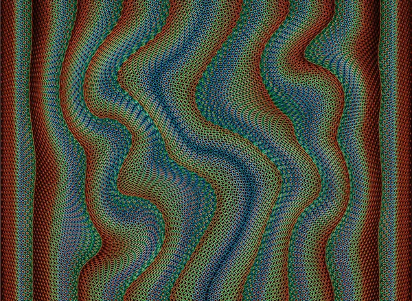 Яскраві кольори кільця фон, ретикулярна гладка хвиляста текстура р — стокове фото
