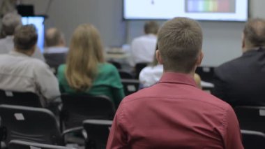 Sözcü İş Toplantısında Konuşma Yapıyor