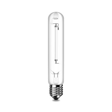 Sodyum ampul beyaz vektör izole