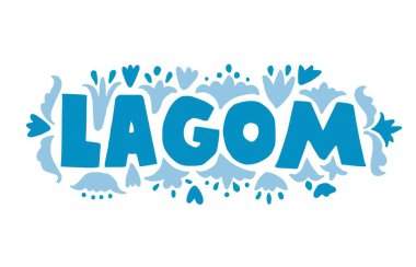 Ortalama temperance yazı Lagom İsveççe kelime