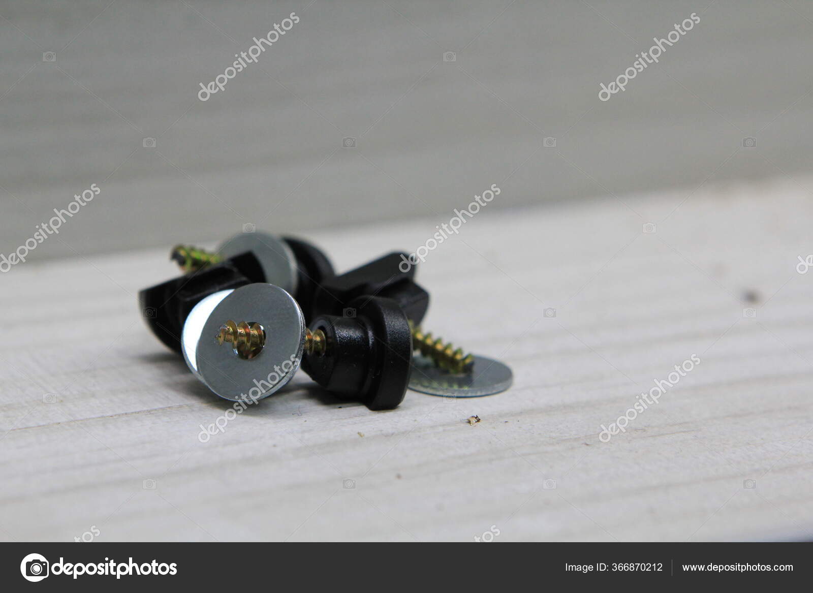 Furniture Accessories Installation Consists Clamps Washers Light