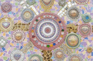 Yan kapak duvar döşeme deseni.