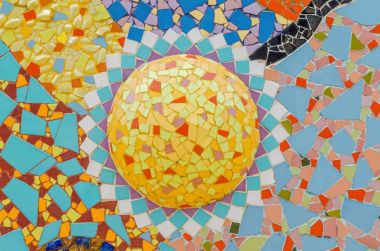 Yan kapak duvar döşeme deseni.