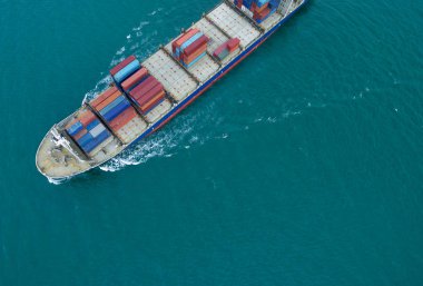 konteyner gemisi deniz yoluyla hisse senedi bağlantı noktası dışarı aktarma .