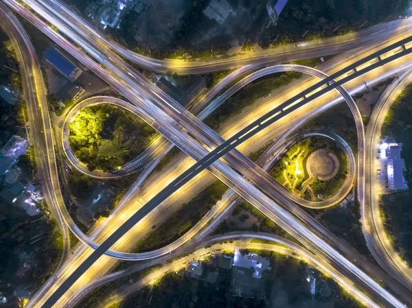 trafik jam köprüde kavşak road, bangkok, Tayland.