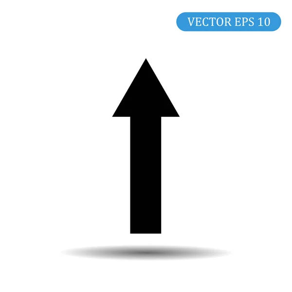 Pfeil-Symbol up.vector Abbildung. — Stockvektor