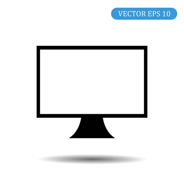 Fernsehikone. Vektorillustration — Stockvektor