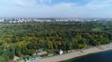 Şehir panorama 360 Gölü 1 yukarıda