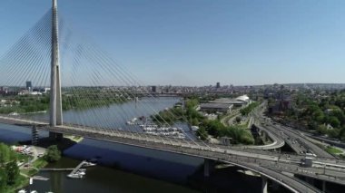Belgrad Maratonu 2018 havadan görünümü
