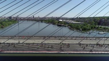 2018 Belgrad Maratonu havadan görünümü