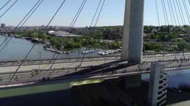 2018 Belgrad Maratonu havadan görünümü