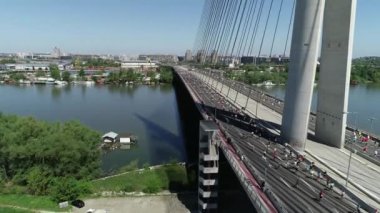 2018 Belgrad Maratonu havadan görünümü