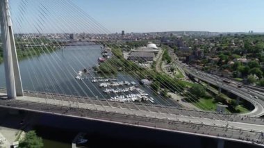 2018 Belgrad Maratonu havadan görünümü