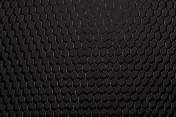 Abstract Honeycomb Background Abstract Black Texture Background Hexagon — Stock Photo, Image