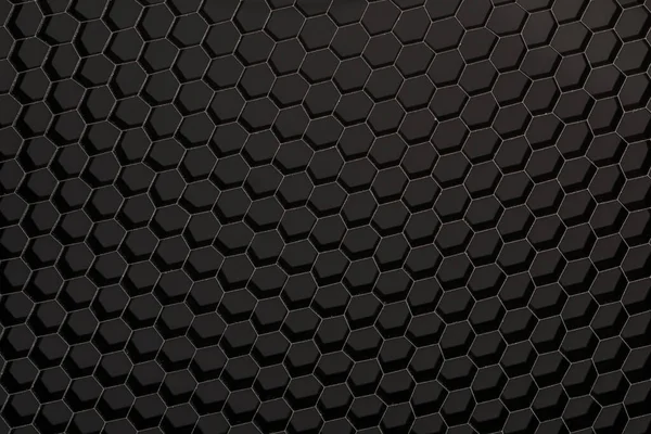 Abstract Honeycomb Background Abstract Black Texture Background Hexagon — Stock Photo, Image