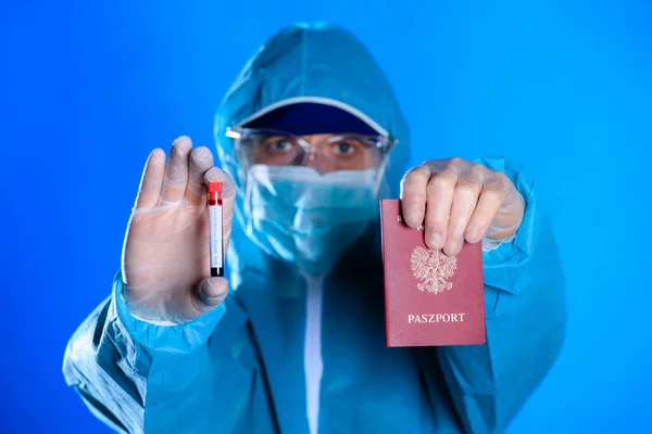 科罗纳威斯大流行病禁止来自欧洲和亚洲的游客和携带头孢病毒 Convi19 的旅行者飞行 并关闭边境 — 图库照片