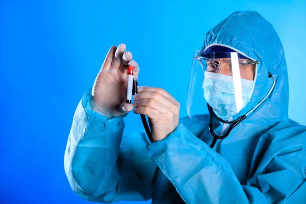 Conceito Descoberta Vacina Contra Coronavírus — Fotografia de Stock