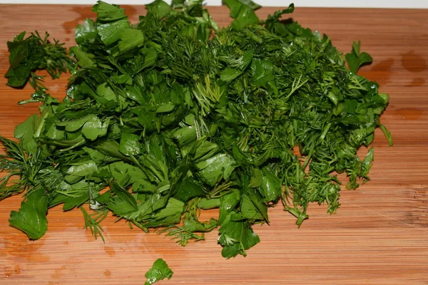 Fresh Vegetables Cutting Board — Stock Photo, Image