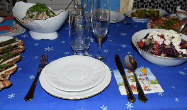 Bir yeni yıl'ın tablo hizmet