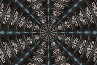 Daire şeklinde desen, kaleydoskop