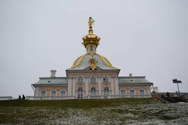 Rusya 'daki kilisenin kubbesi.