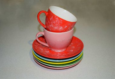 Kahve fincanı, fotoğraf fincanı, çay takımı.