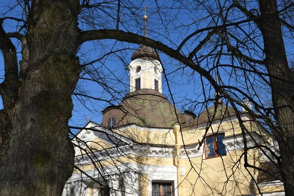 Igreja Velha Parque — Fotografia de Stock