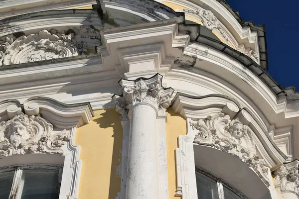 Fachada Palácio Histórico Arquitetura Antiga Edifício Magnífico — Fotografia de Stock