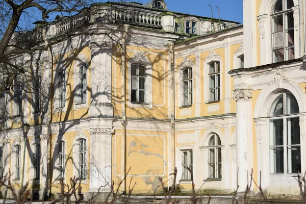 Fachada Palácio Histórico Arquitetura Antiga Edifício Magnífico — Fotografia de Stock