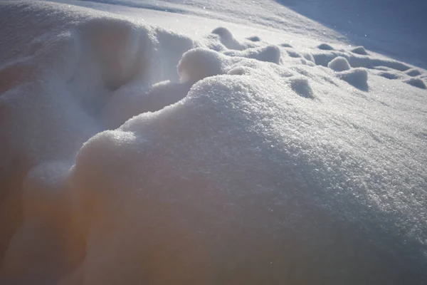 Besneeuwde Winter Het Platteland — Stockfoto