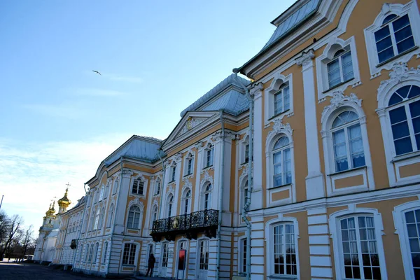 Façade Palais Ancien Bâtiment Historique — Photo