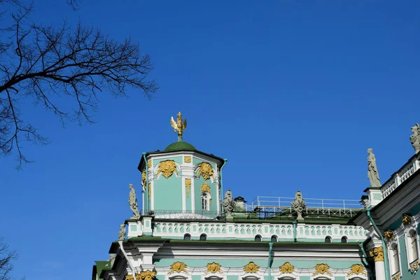 Detalles Las Molduras Palacio Histórico — Foto de Stock