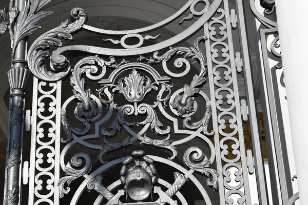 Gate Palace Forged Pattern — Stock Photo, Image