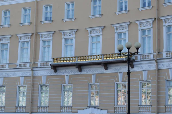 Detalhes Molduras Palácio Histórico — Fotografia de Stock