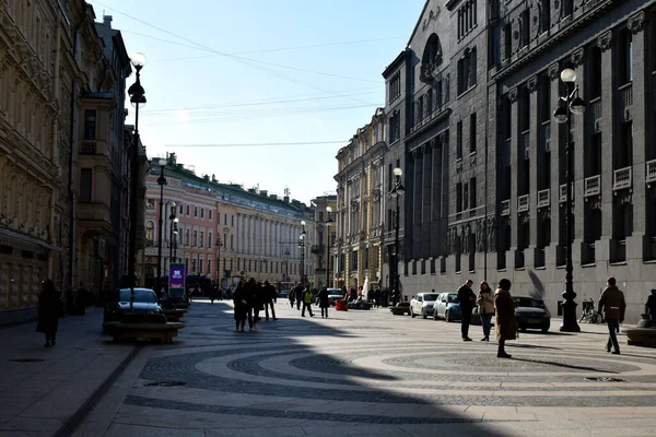 Туристи Люди Ходять Вулиці — стокове фото