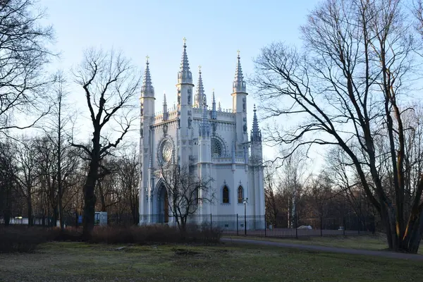 Edifício Histórico Igreja Parque — Fotografia de Stock