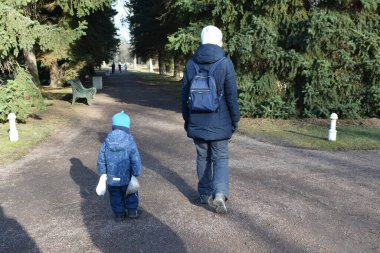 Park alanı, yürüyüş yeri.