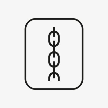 Buraya as, sembol. Vektör illüstrasyonu, düz tasarım.