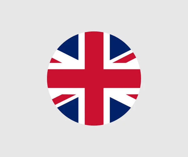Verenigd Koninkrijk Vlag. Officiële vlag van het Verenigd Koninkrijk. Vectorillustratie. — Stockvector