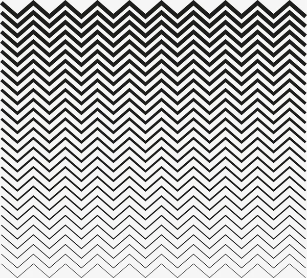 Líneas horizontales en zig zag. Ilustración vectorial, diseño plano . — Vector de stock