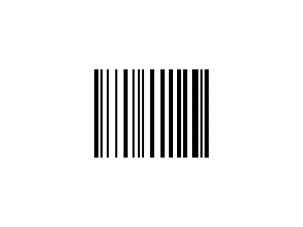 Barcode, εικονίδιο κώδικα. Εικονογράφηση διάνυσμα, επίπεδη σχεδίαση. — Διανυσματικό Αρχείο