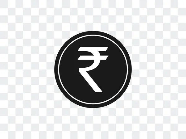 India rupee icon. Vector illustration, flat design — Stock Vector