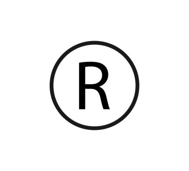 Güney Afrika rand ikonu. Vektör illüstrasyonu, düz tasarım