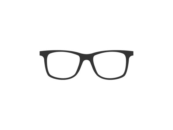 Brýle, ikona brýlí. Vektorová ilustrace, plochý design. — Stockový vektor