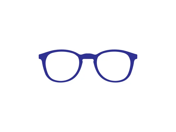 Lunettes de vue, icône des lunettes. Illustration vectorielle, design plat . — Image vectorielle